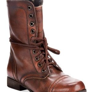 STEVE MADDEN SIZE 11 WOMENS TROOPA COMBAT BOOTS